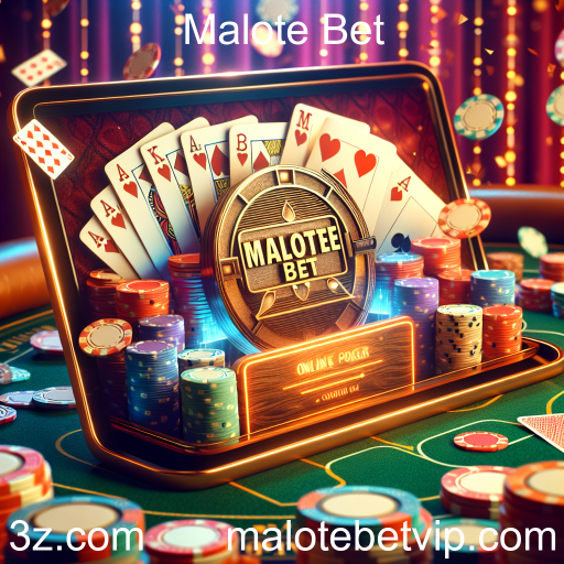 A Emoção do Poker Online no Malote Bet